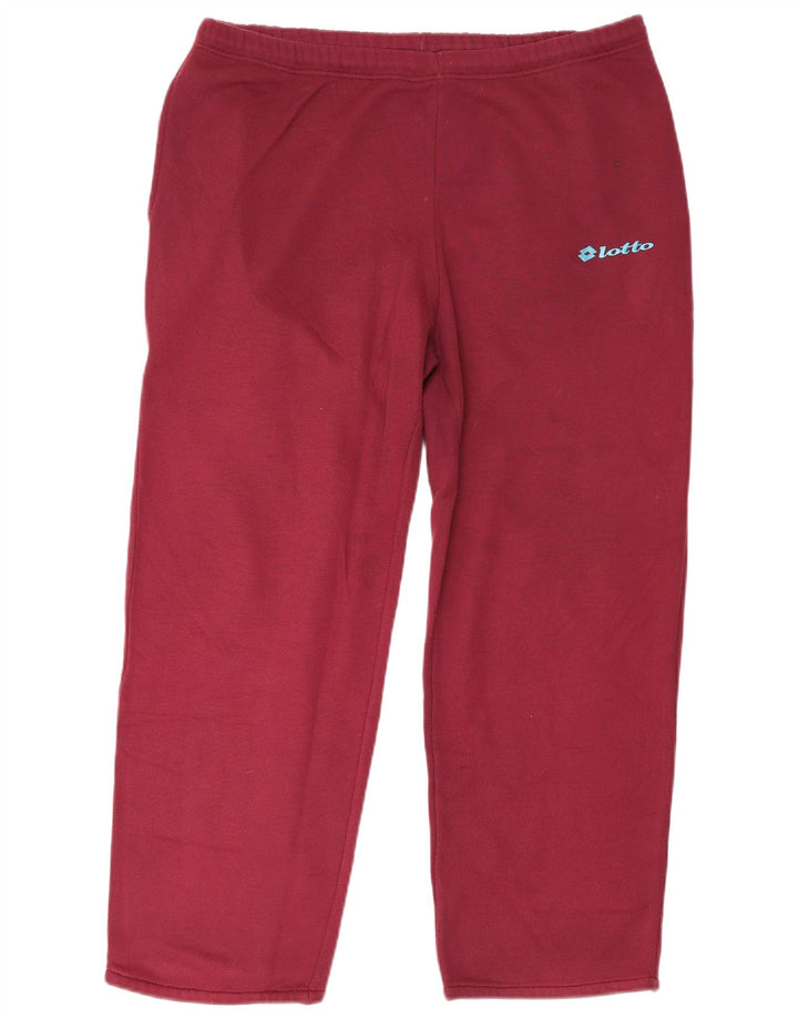 Lotto Pantalon De Survêtement Homme Large Bordeaux