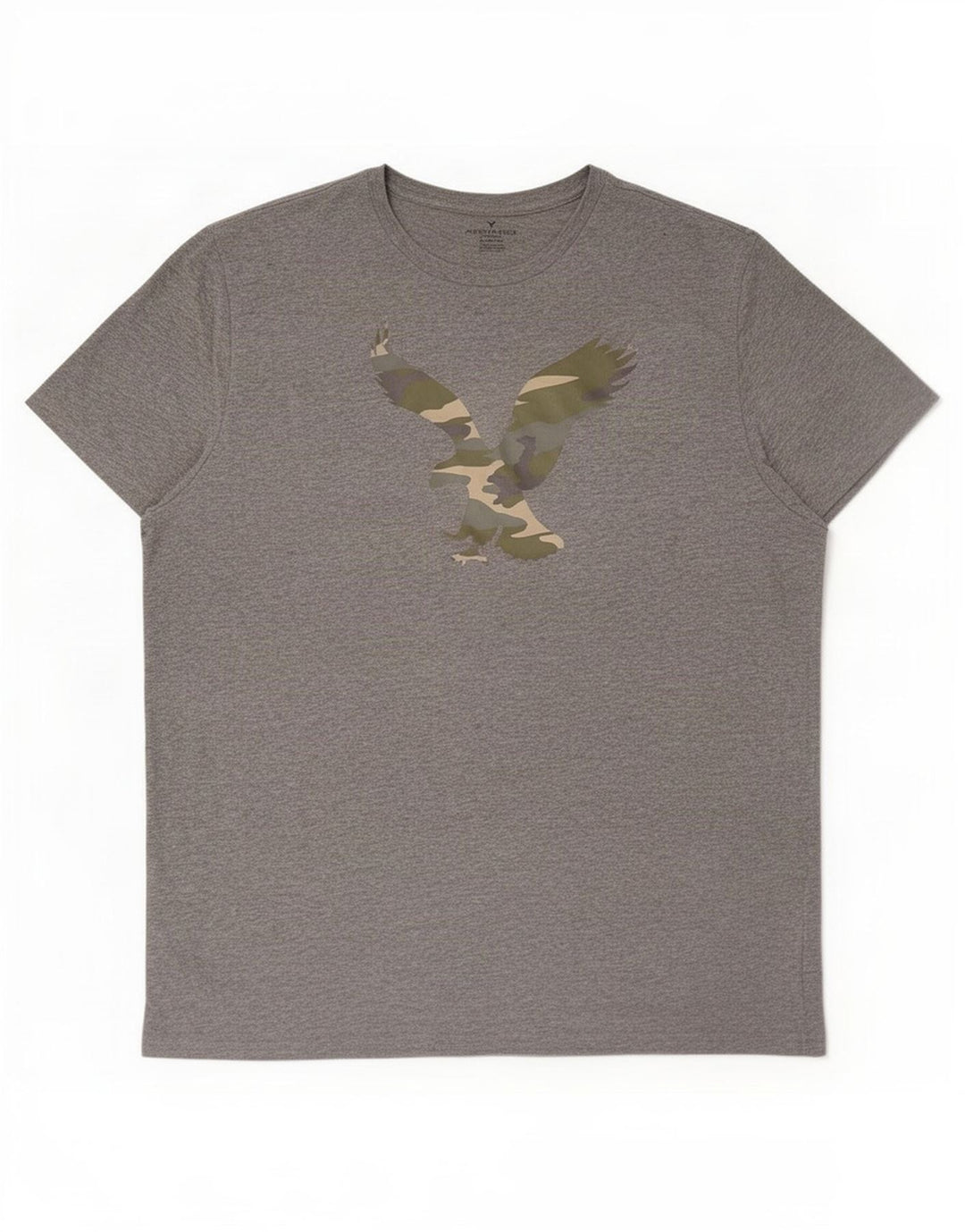 American Eagle T-Shirt graphique pour hommes, haut 2XL, gris, coton