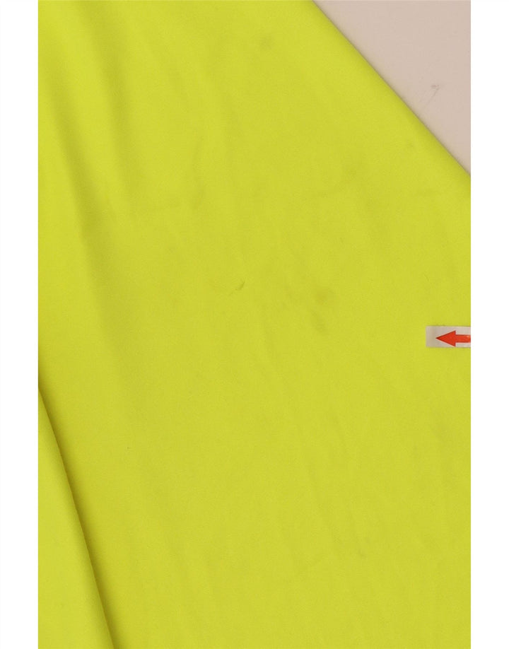 KAPPA Short de Sport Homme XL Jaune Polyester