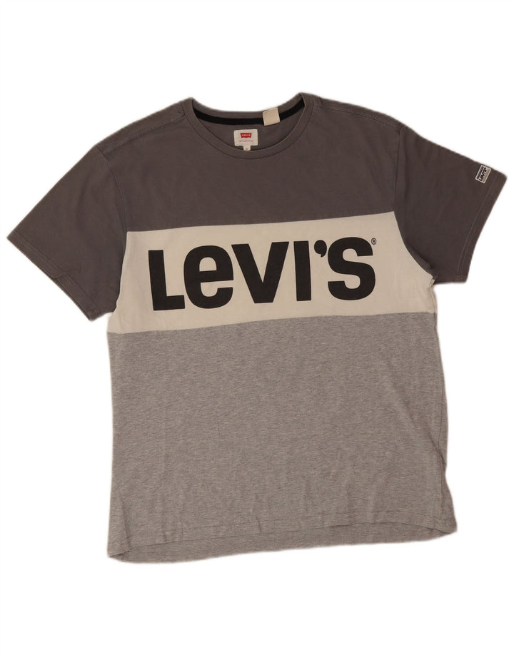 Levi's Tee-Shirt Graphic Homme Multicolore Colourblock
