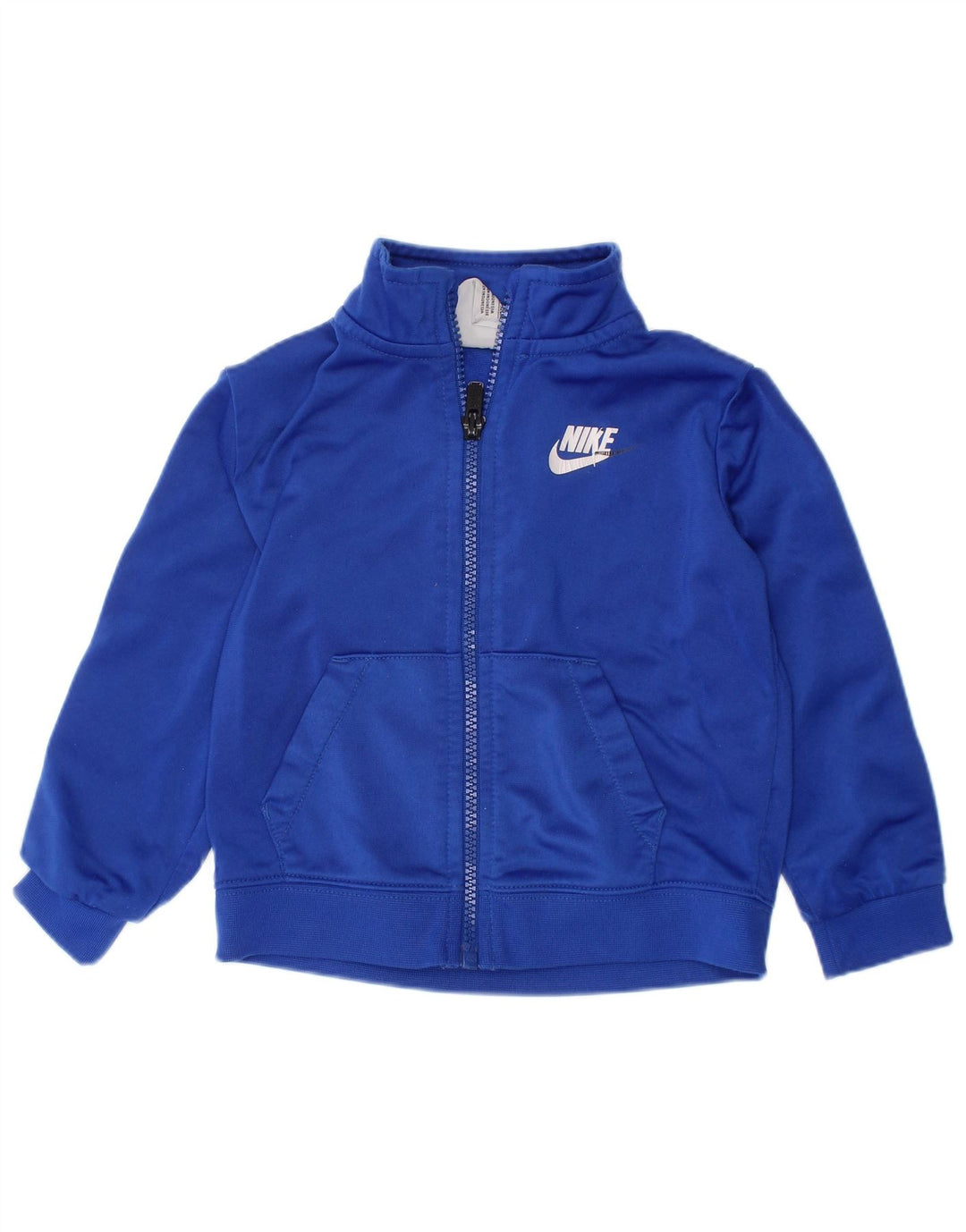 NIKE Veste de survêtement graphique pour bébé garçon 18-24 mois Bleu Colorblock
