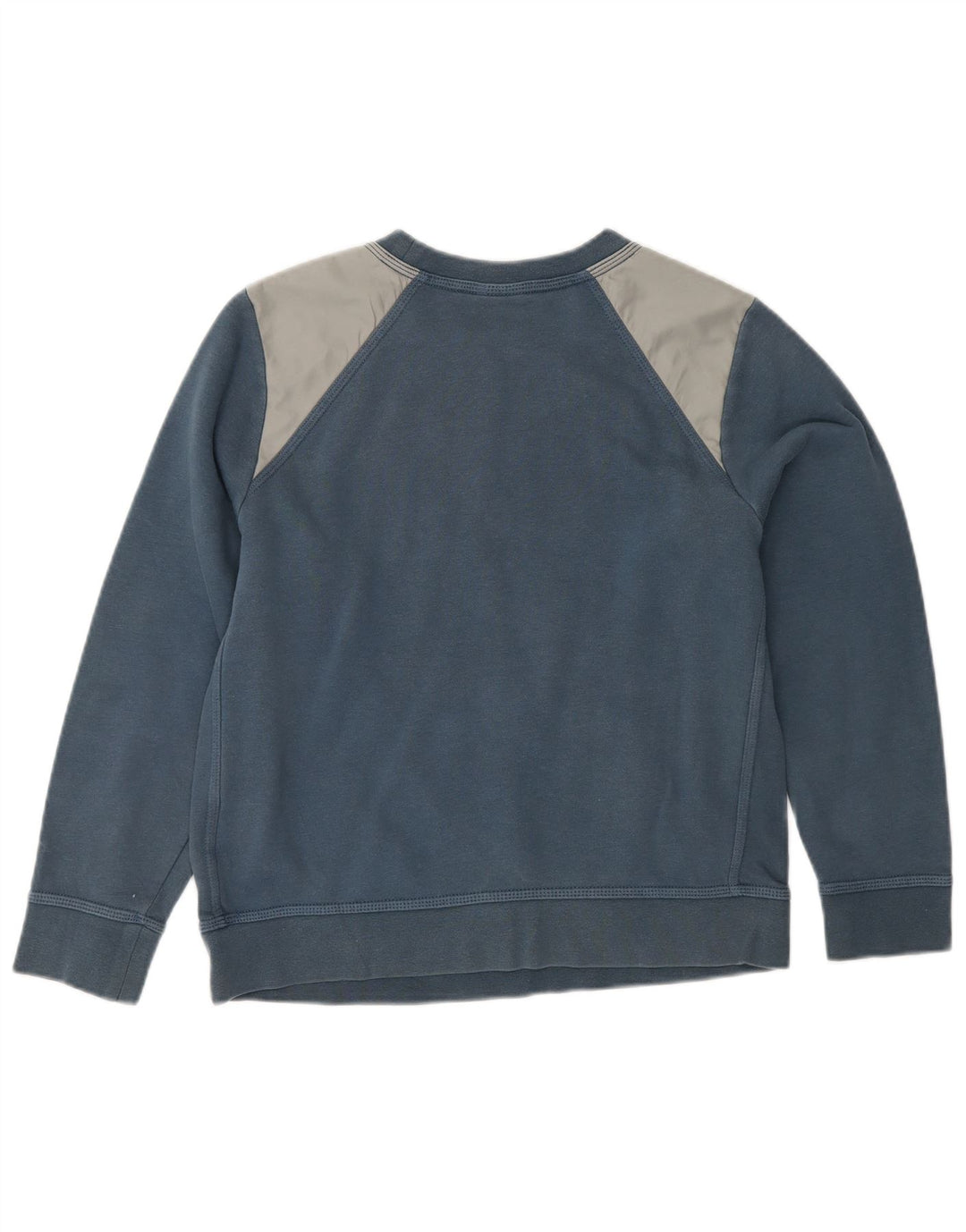 NIKE Sweat-shirt graphique pour garçon 10-11 ans Bleu moyen colour block