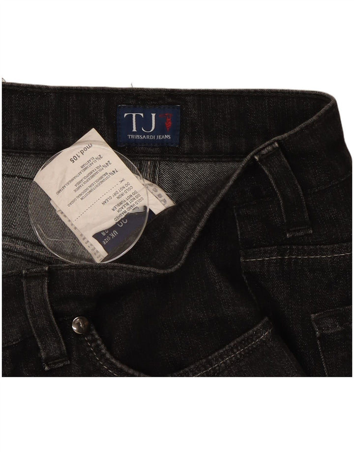 Trussardi Jean Bootcut Femme W28 L31 Coton Noir