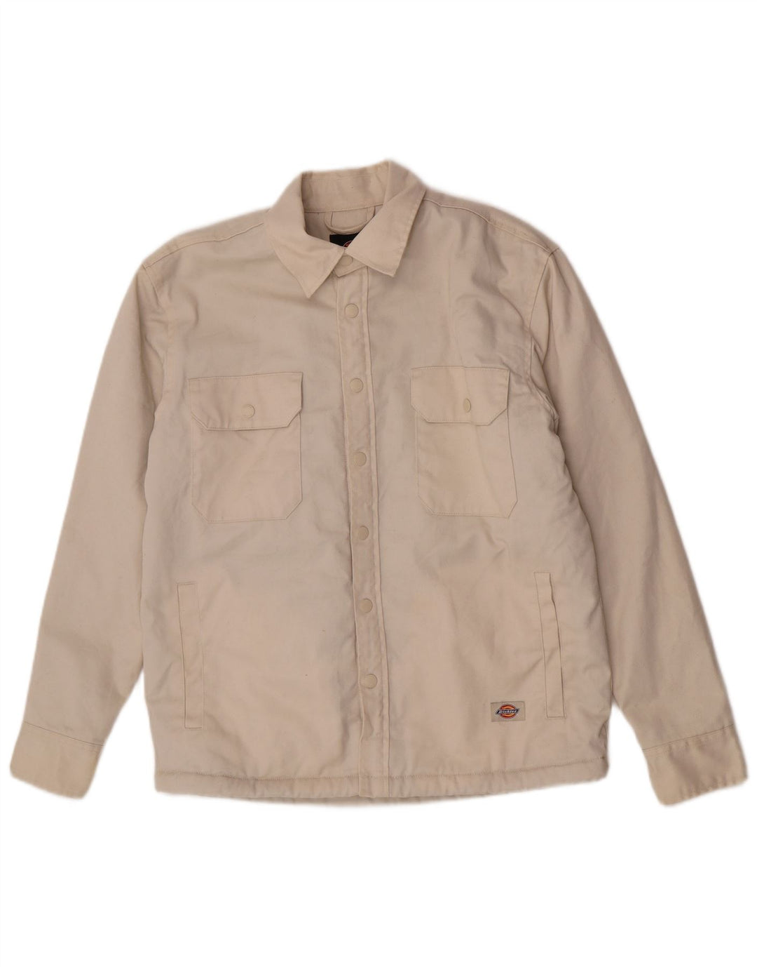 Dickies Veste Sherpa en jean pour homme UK 36 Petit Beige Polyester