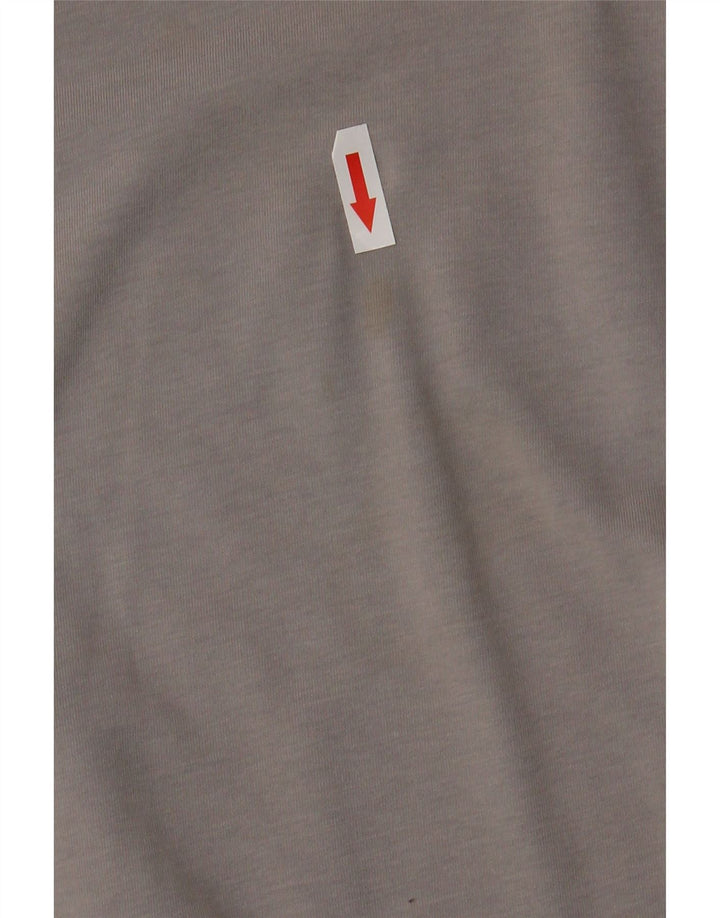 Nike Haut Dri Fit Graphic à manches longues pour homme en coton gris Taille S