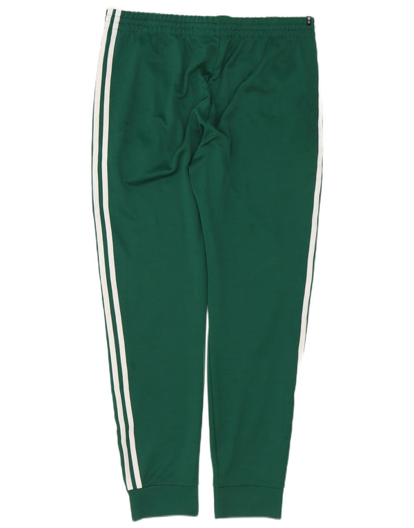 Adidas Pantalon de survêtement pour homme Pantalon de jogging Large Vert Polyester