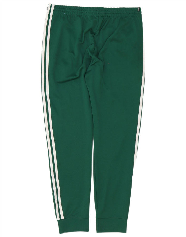 Adidas Pantalon de survêtement pour homme Pantalon de jogging Large Vert Polyester