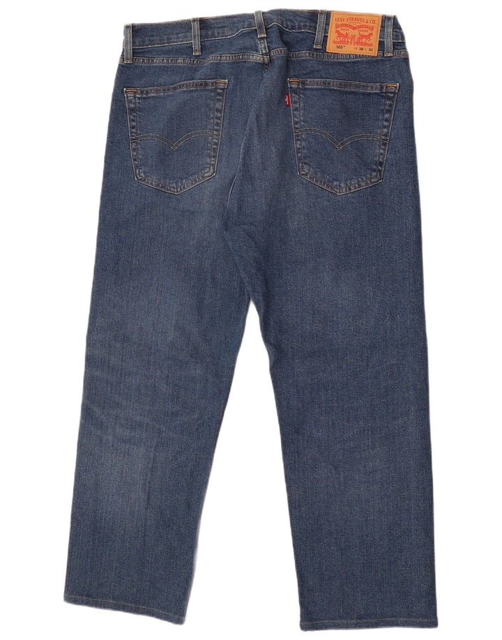 Levi's Jean Droit 505 Homme Bleu W38 L30 Coton