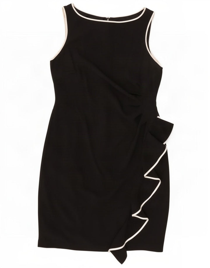 Coast Robe fourreau sans manches pour femme UK 44 Large Noir