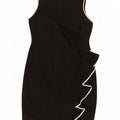 Coast Robe fourreau sans manches pour femme UK 44 Large Noir