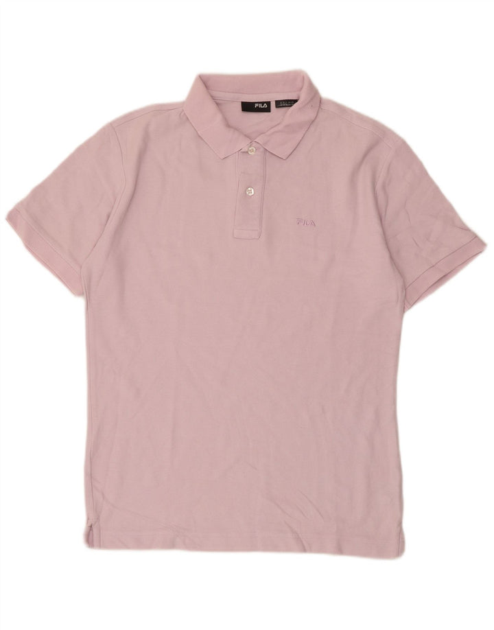 Fila Polo Homme Petit Violet Coton