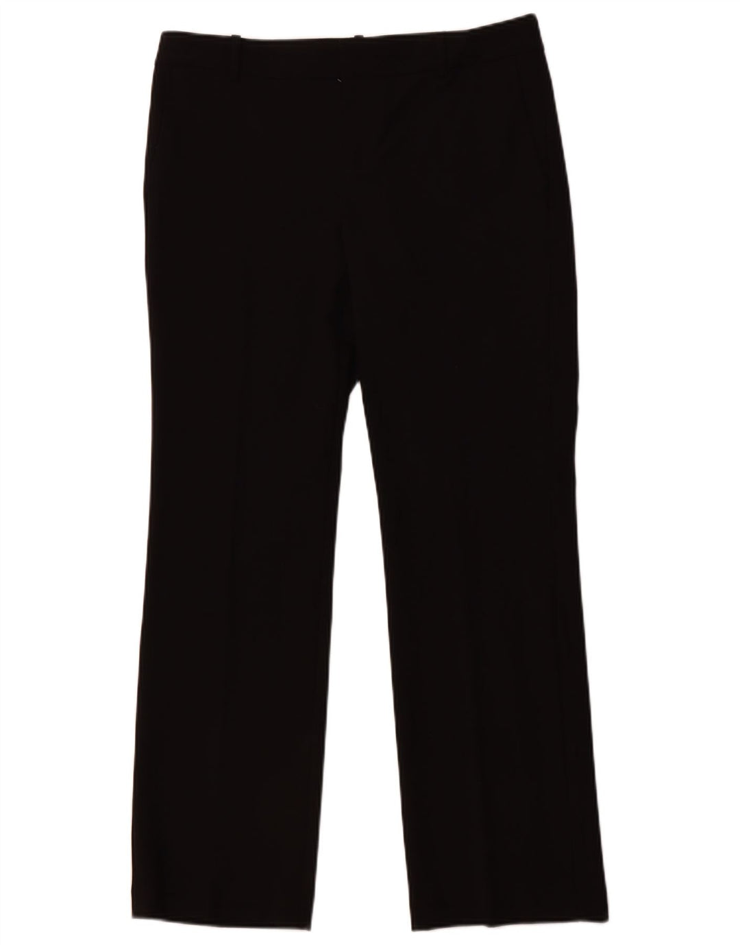 CALVIN KLEIN Pantalon Chino Droit Femme US 8 Medium W32 L30 Noir