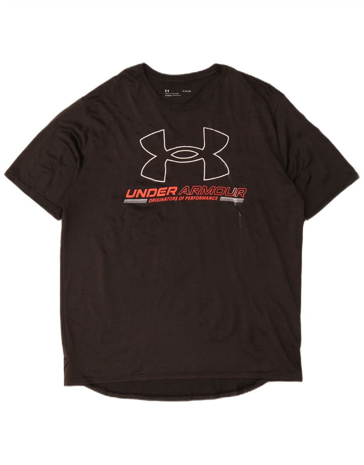 Under Armour T-Shirt Graphique Homme Grand Noir