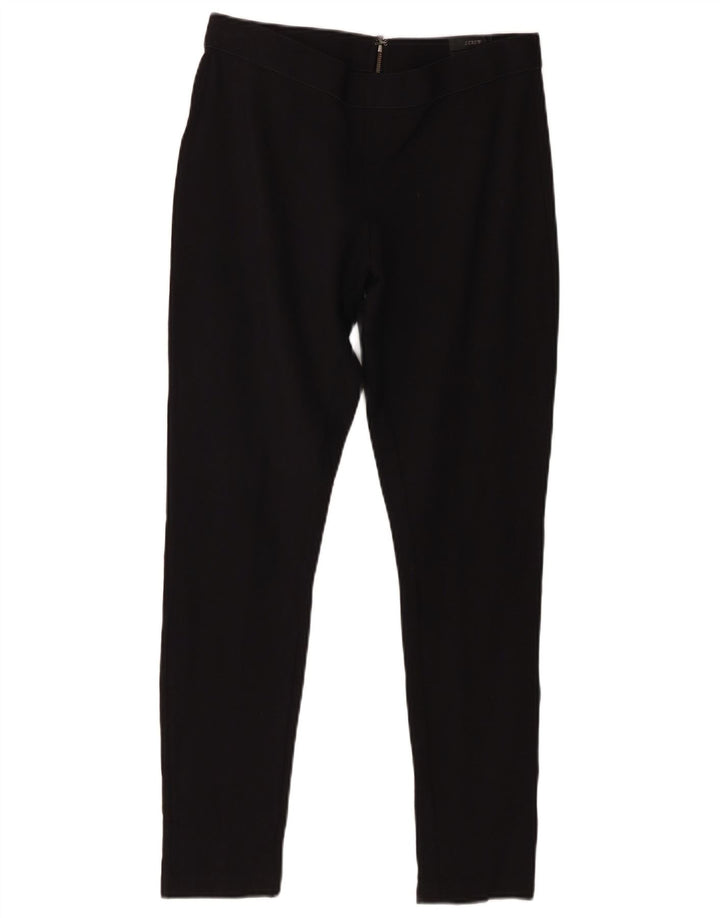 J. Crew Pantalon décontracté Pixie taille moyenne pour femme US 10 Large W28 L27 Noir