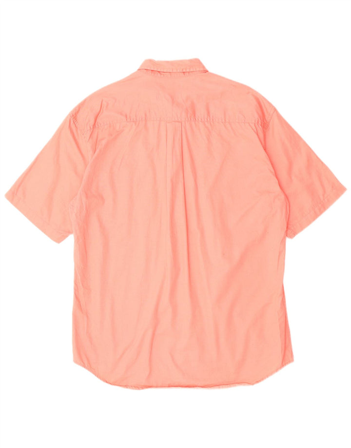 Dockers Chemise à Manches Courtes Homme Rose Moyen Coton