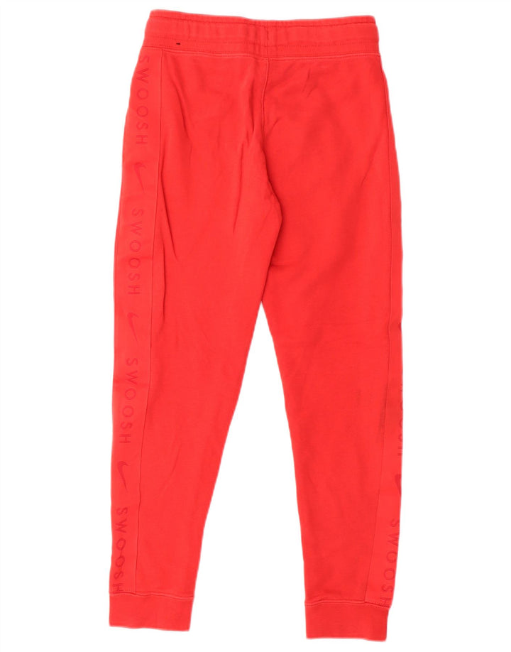 Nike Pantalon de survêtement avec logo Swoosh pour garçon 8-9 ans Rouge Taille S