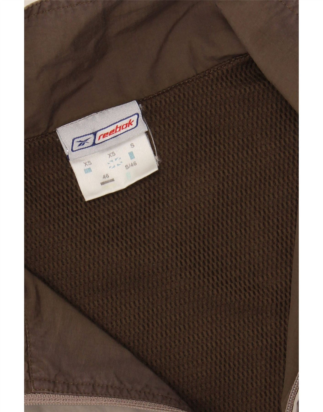 REEBOK Veste de Survêtement Coupe Ample Homme XS Gris Colorblock