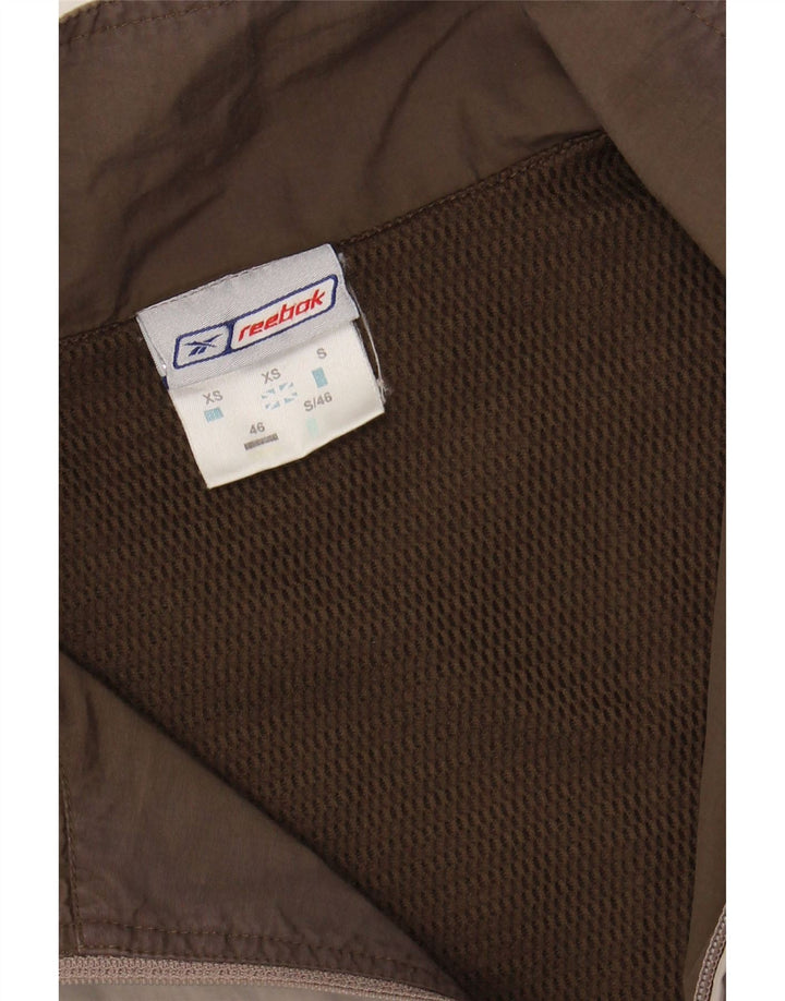 REEBOK Veste de Survêtement Coupe Ample Homme XS Gris Colorblock