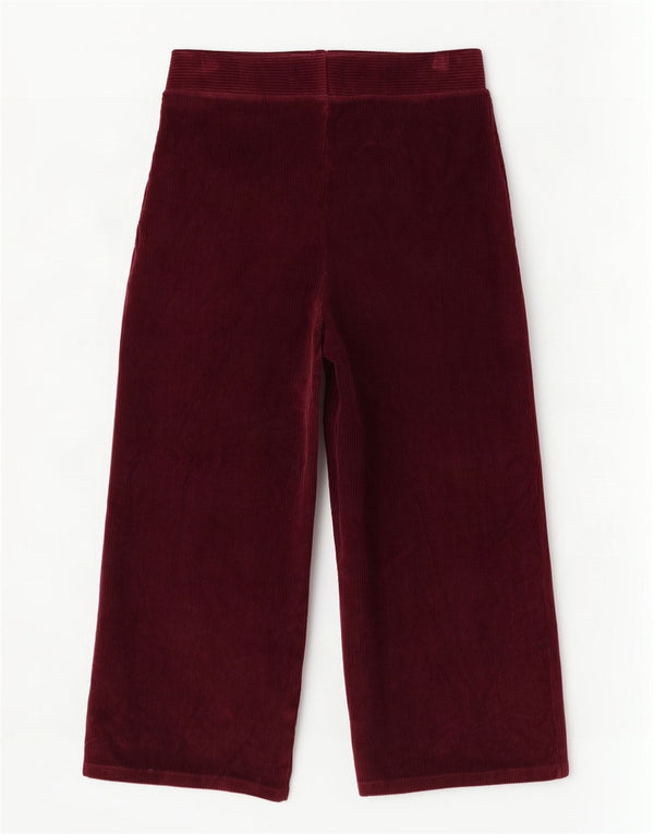 Marks & Spencer Pantalon de survêtement large pour femme UK 16 Large Bordeaux