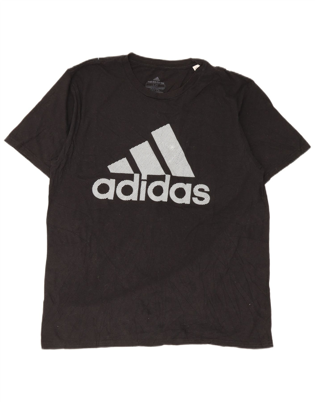 Adidas T-shirt graphique pour hommes, grand, noir
