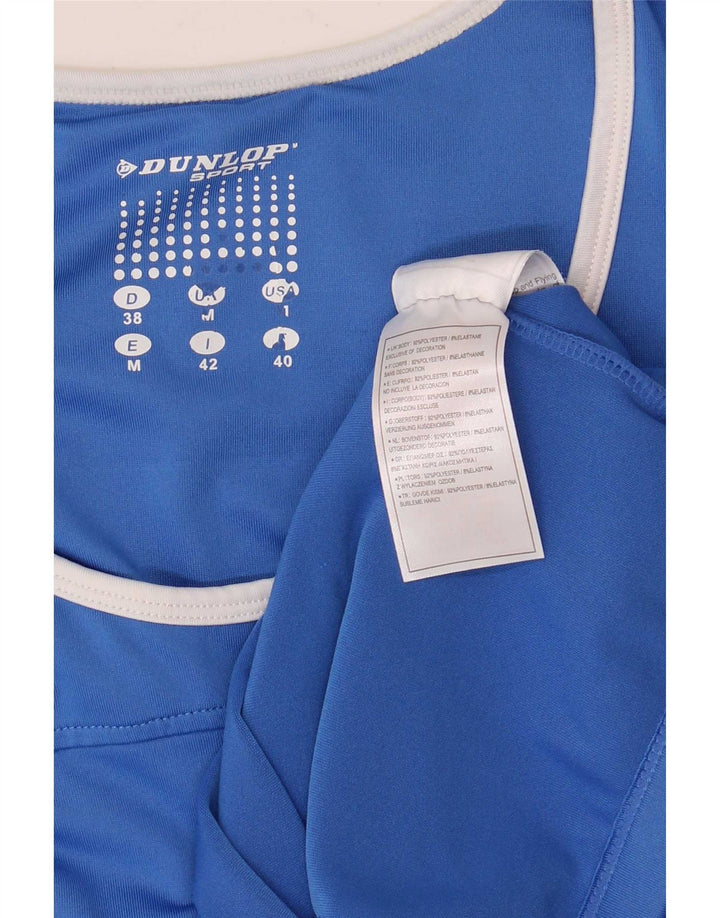 Dunlop Débardeur Femme UK 12 Bleu Moyen Colorblock Polyester