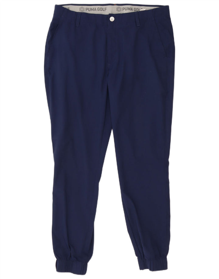 Puma Pantalon Chino Golf Joggers Homme W36 L30 Bleu Marine Polyester