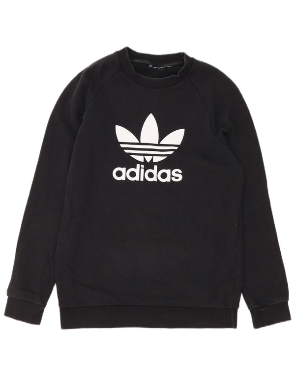 Adidas Sweat-shirt graphique pour homme, petit, noir