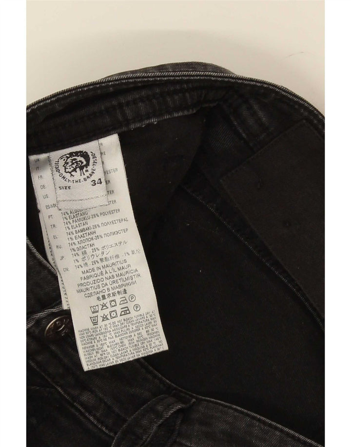 Diesel Jean slim effet vieilli W34 L30 gris coton
