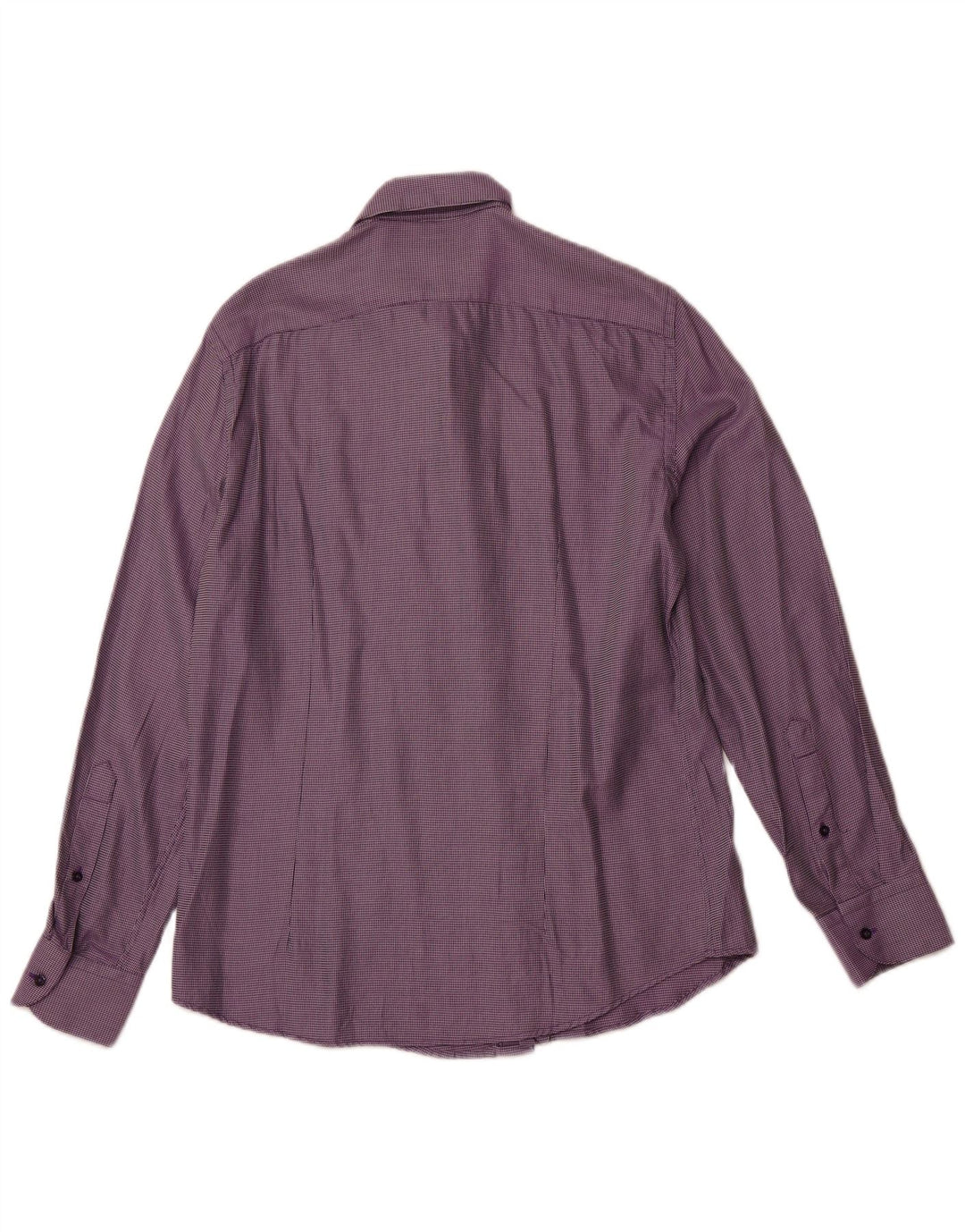 TRUSSARDI Chemise homme taille 41 violet moyen tacheté
