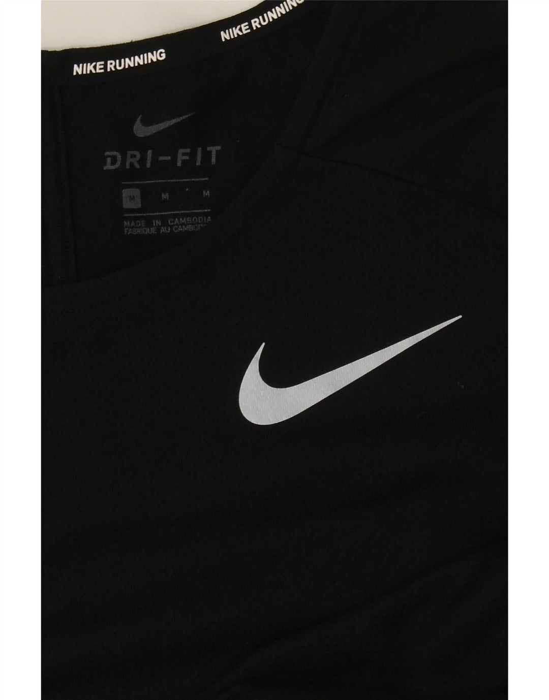Nike Hommes Dri Fit Débardeur Noir Moyen Polyester