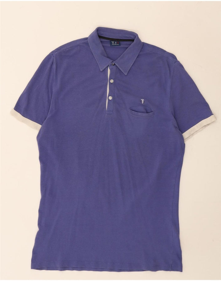 Trussardi Jeans Polo Homme Large Violet