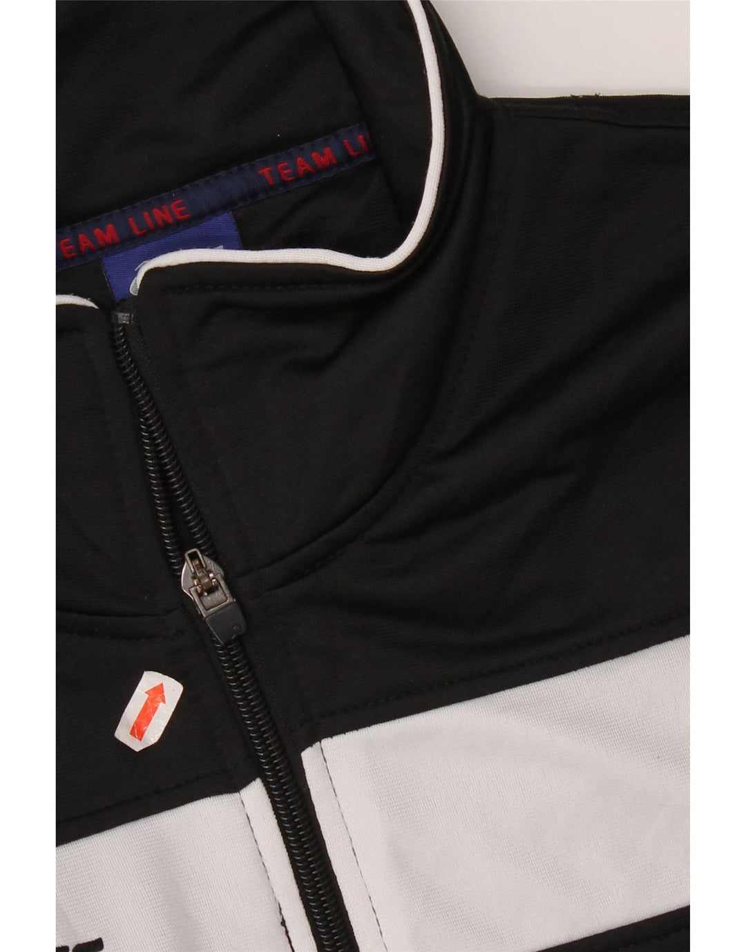 Asics Veste de Survêtement Graphique Homme Noir Moyen Polyester Colorblock