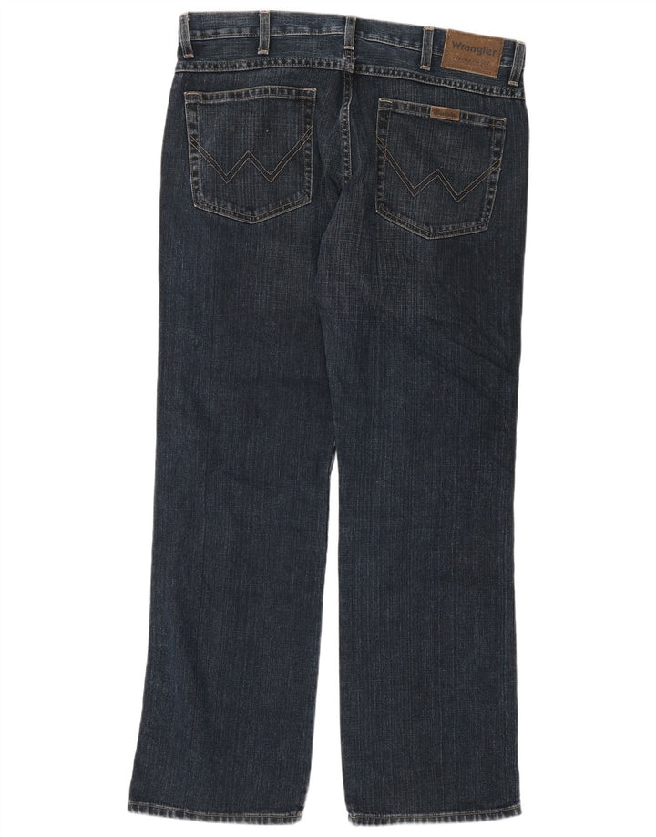 Wrangler Jean Bootcut Homme W34 L32 Bleu Coton