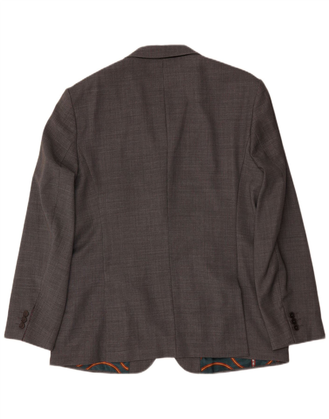 Ted Baker Veste blazer à 2 boutons coupe régulière pour homme UK 44 2XL Gris laine