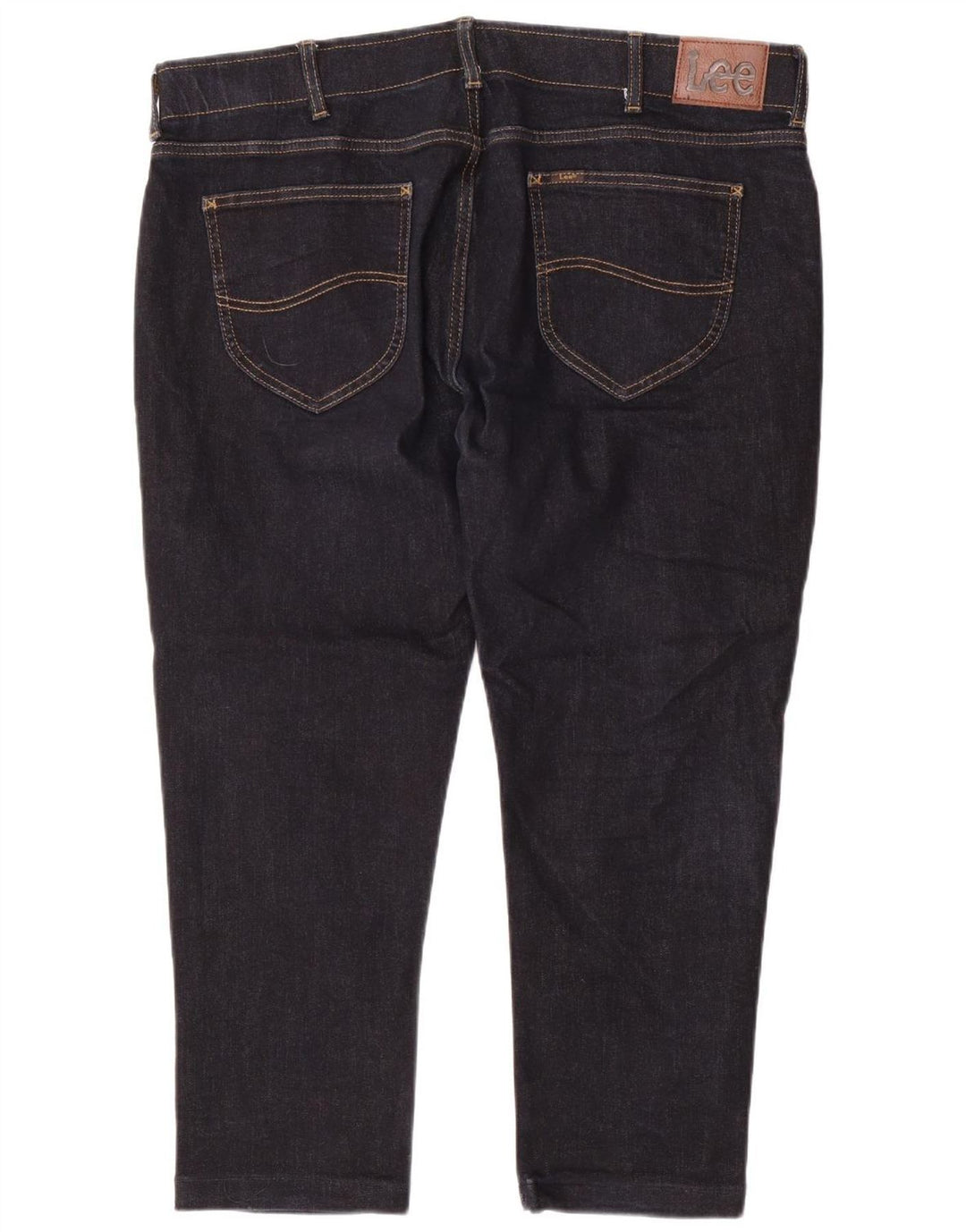Lee Jean Droit Fuselé W38 L26 Homme Bleu Marine
