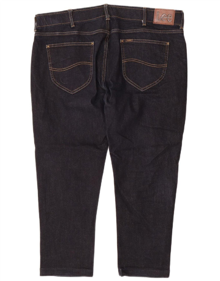 Lee Jean Droit Fuselé W38 L26 Homme Bleu Marine
