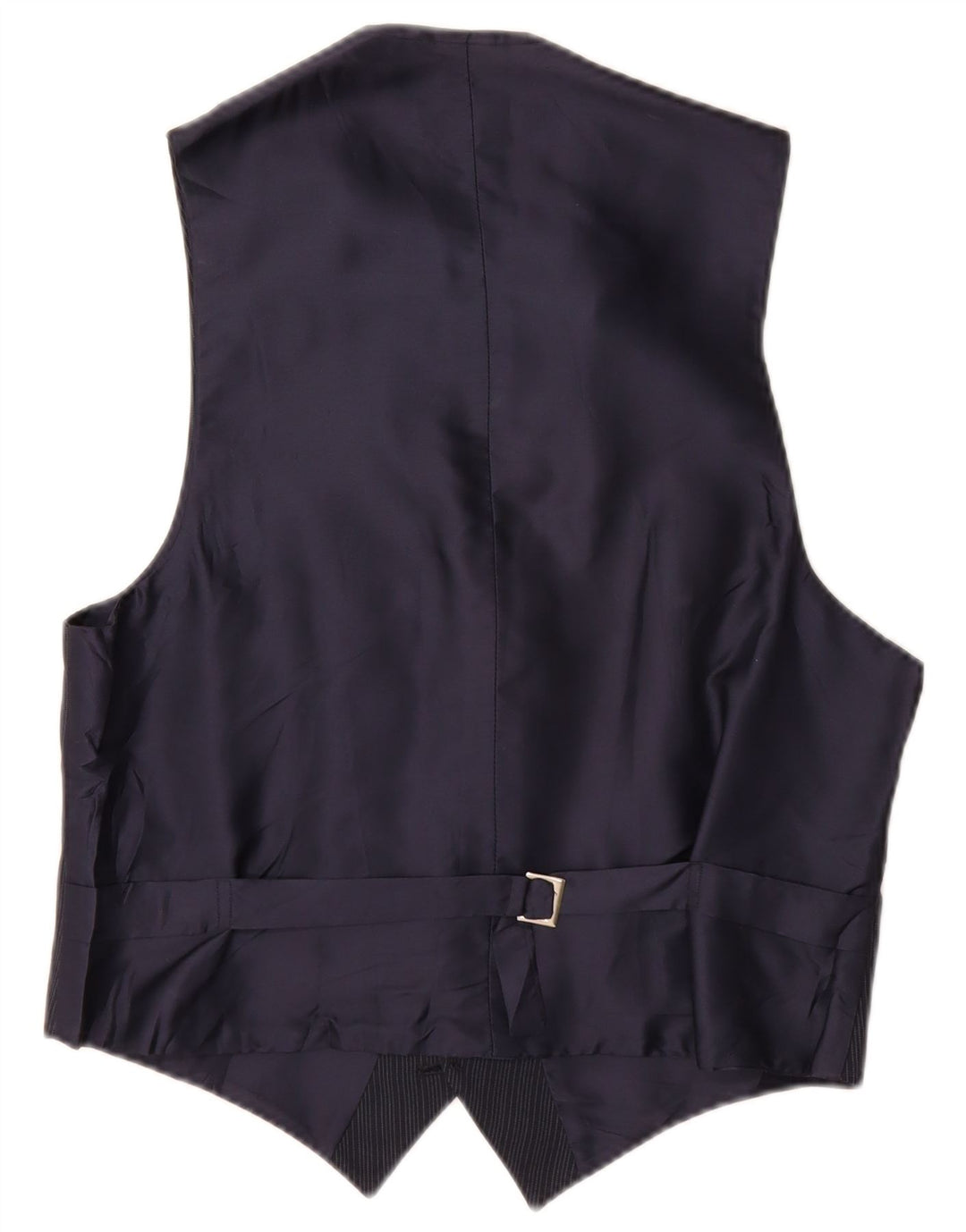 gilet homme vintage Petite rayure bleu marine