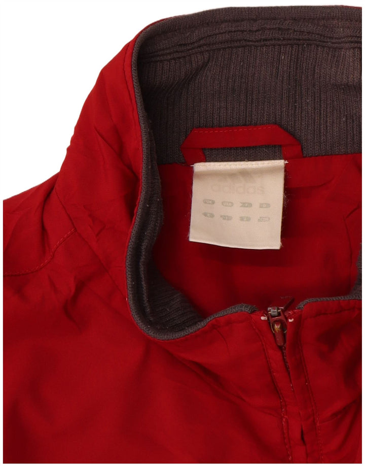 Adidas Veste de survêtement pour homme XL Rouge Polyester