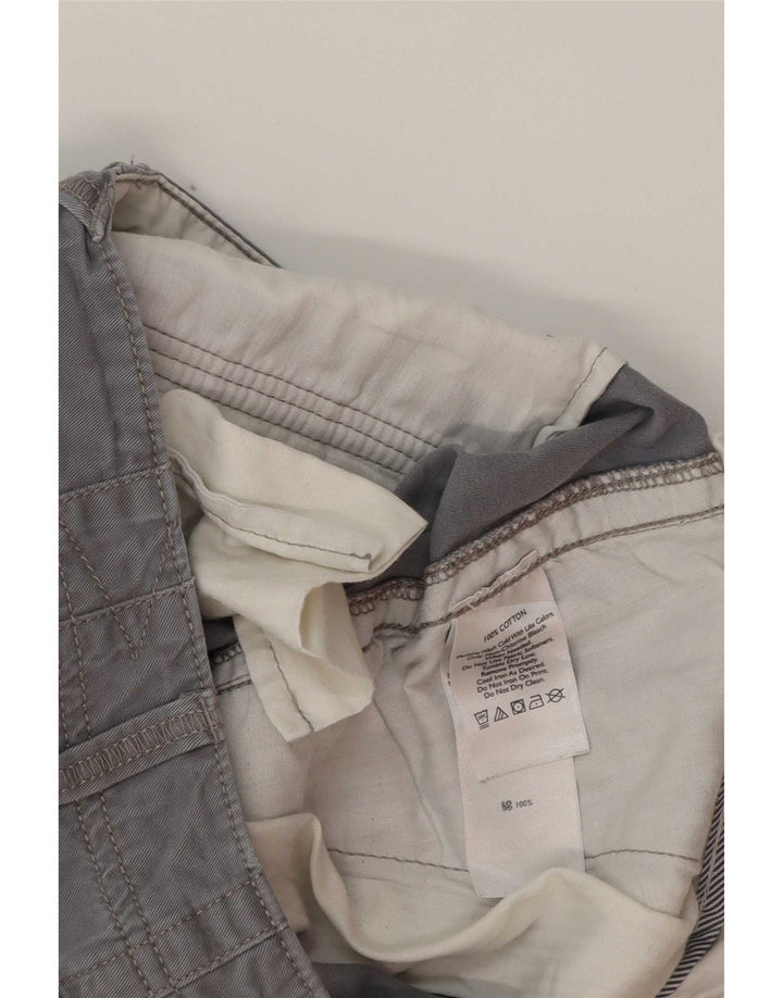 Eddie Bauer Short Chino Femme US 8 Medium W30 Coton Gris