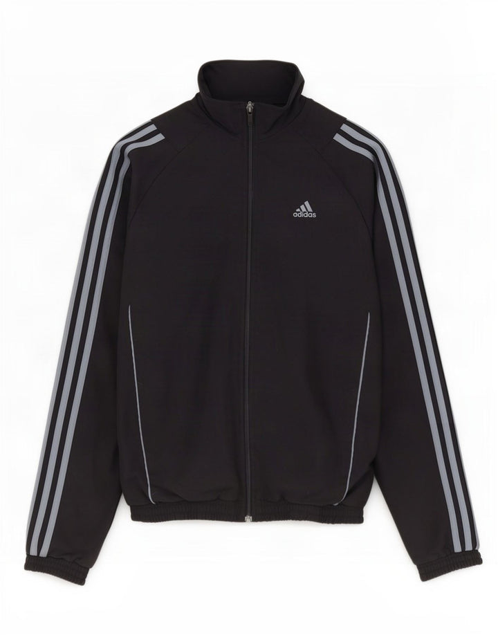 Veste de survêtement Adidas Graphic Garçon 15-16 ans Noir Polyester