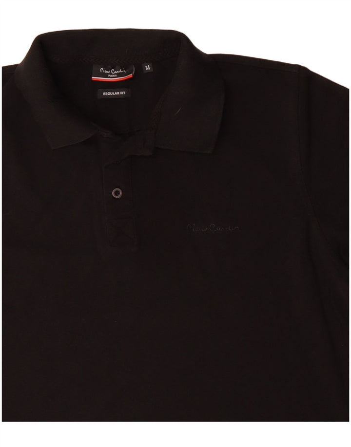Pierre Cardin Polo Regular Fit Homme Coton Noir Moyen