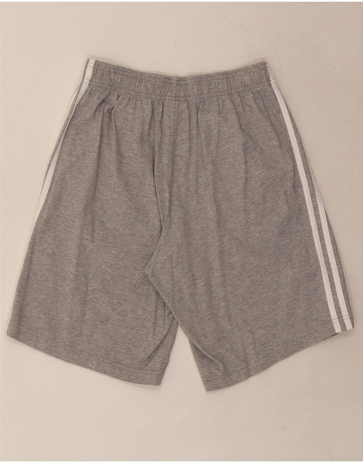 Adidas Short de sport pour homme Petit coton gris