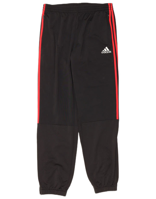 Adidas Mens Tracksuit Trousers Joggers Large  Black Polyester