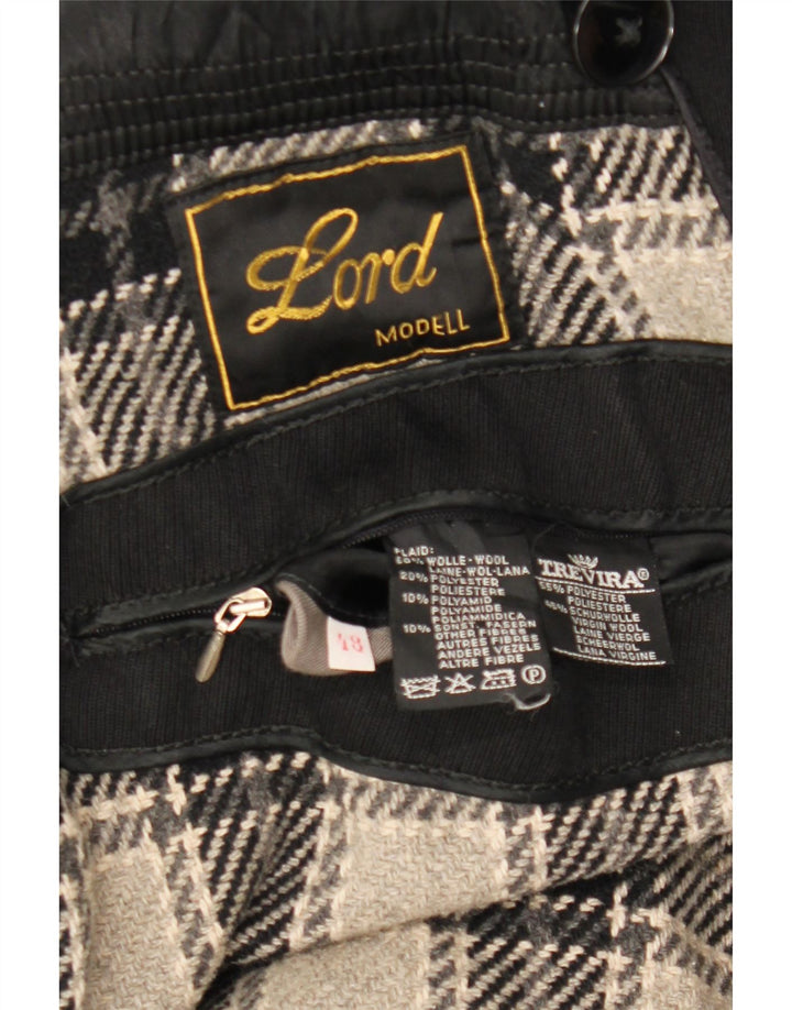 LORD Trench Homme IT 48 Laine Noir Moyen