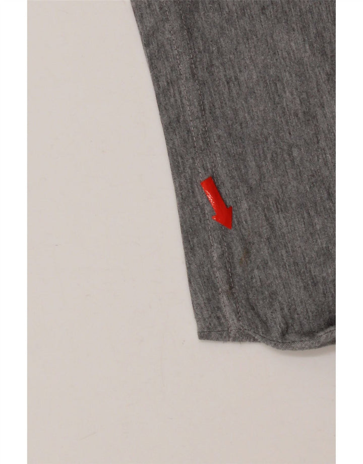 Levi's T-Shirt Graphique Homme Large Gris Moucheté Coton