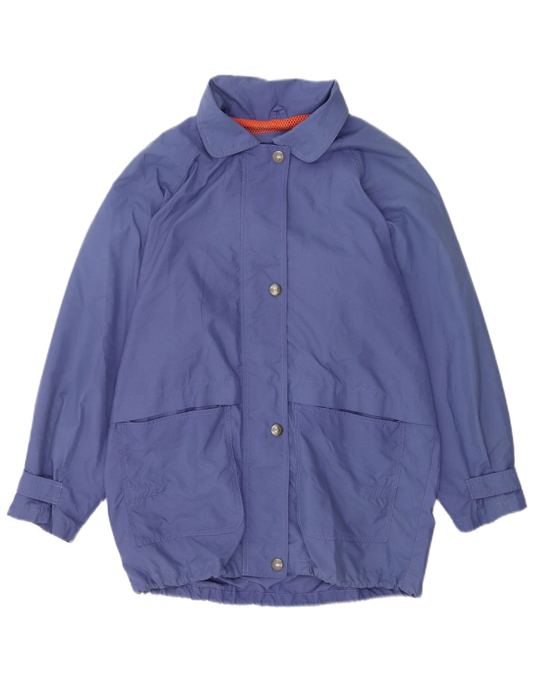 Brugi Veste coupe-vent surdimensionnée pour femme IT 46 Large Bleu