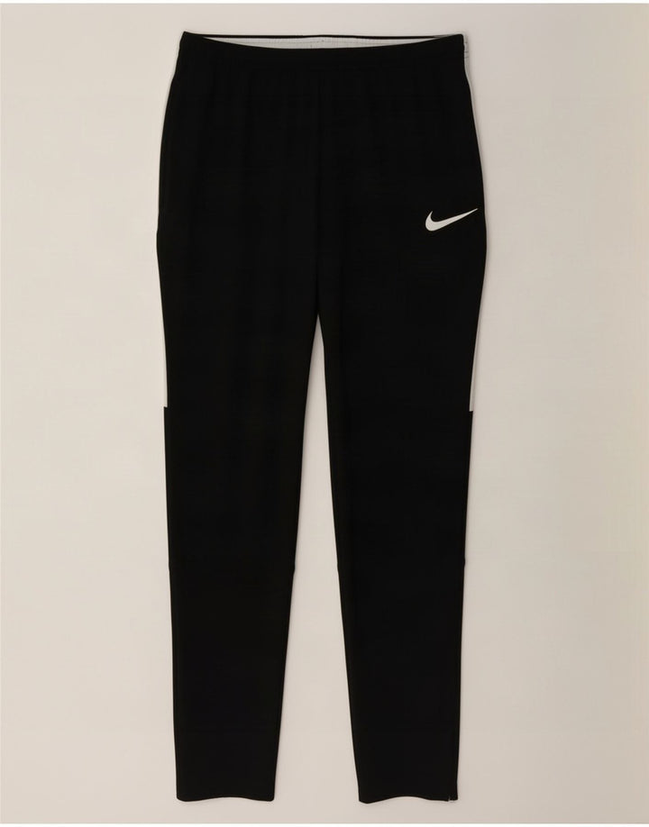 Nike Pantalon de survêtement Dri Fit pour homme en polyester color block noir moyen