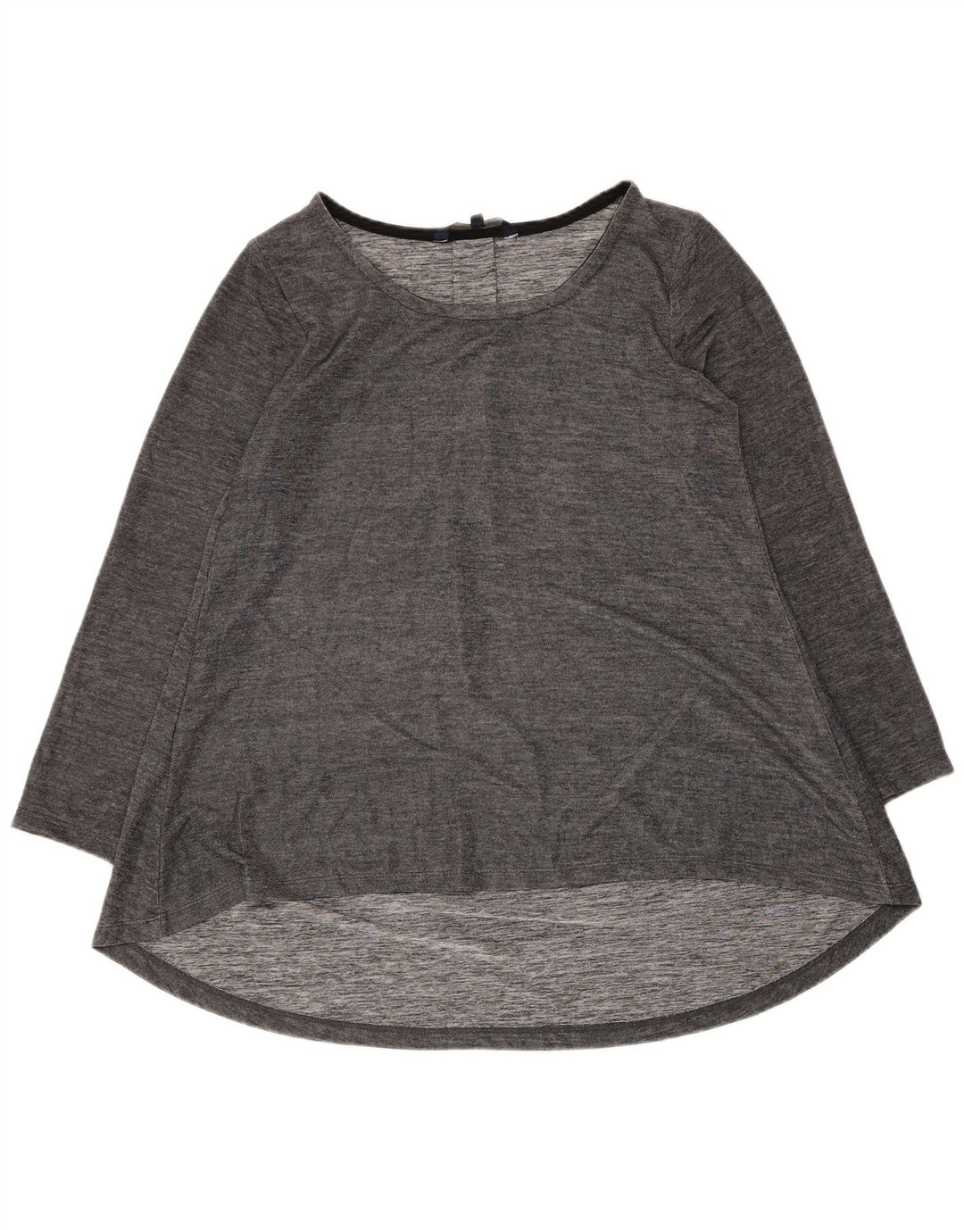 FRENCH CONNECTION Haut Femme Manches 3/4 UK 10 Petit Gris Polyester