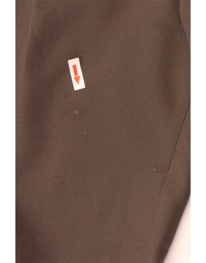 Farah Pantalon de costume à chevilles pour homme W36 L29 Gris Polyester