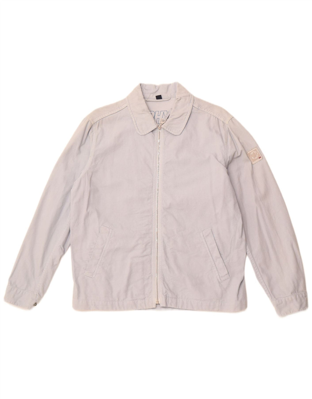 MURPHY & NYE Veste Bomber Femme UK 16 Grand Bleu Coton